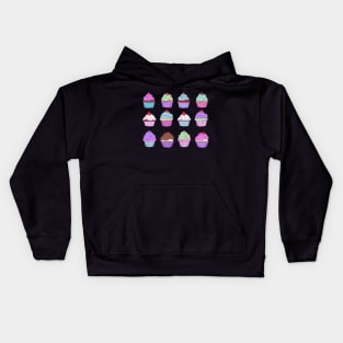 Cute Cupcakes Kids Hoodie